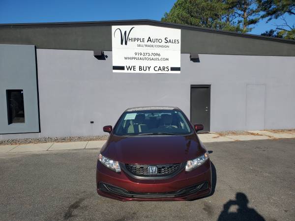 2014 Honda Civic LX 5-Speed - CLEAN CARFAX, LOW MILES, WARRANTY! for sale in Raleigh, NC – photo 2