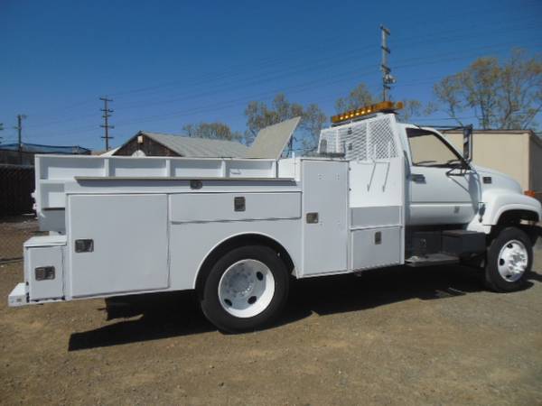 2001 Chevy Utility Service Dump Truck 328 - - by for sale in San Leandro, CA – photo 22
