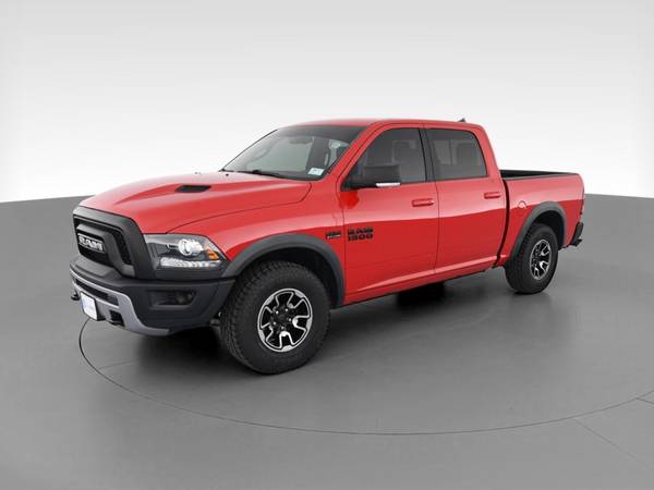 2017 Ram 1500 Crew Cab Rebel Pickup 4D 5 1/2 ft pickup Red - FINANCE... for sale in Chico, CA – photo 3