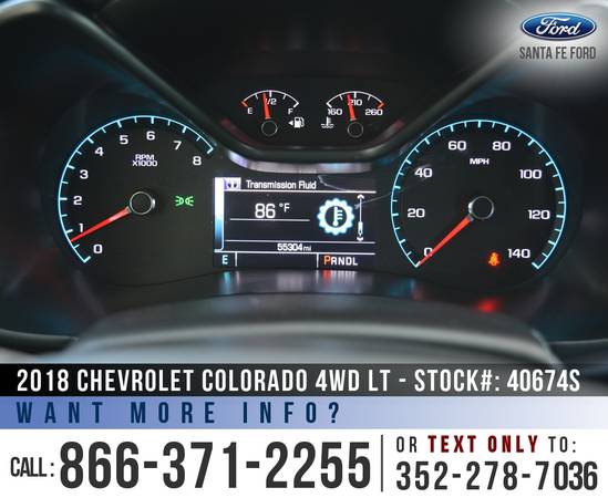 *** 2018 Chevrolet Colorado 4WD LT *** Bedliner - Onstar -... for sale in Alachua, GA – photo 16