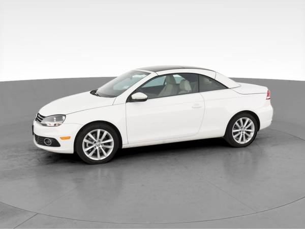 2013 VW Volkswagen Eos Komfort Convertible 2D Convertible White - -... for sale in Oakland, CA – photo 4