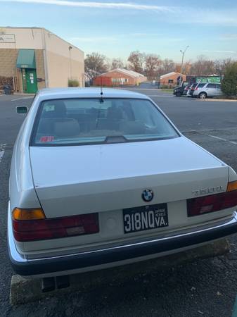 1989 BMW 750 iL - cars & trucks - by owner - vehicle automotive sale for sale in Alexandria, District Of Columbia – photo 2