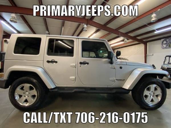 2009 Jeep Wrangler Unlimited Sahara IN HOUSE FINANCE - FREE SHIPPING... for sale in DAWSONVILLE, SC – photo 3