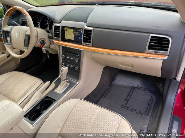 2010 Lincoln MKZ Sedan - 1 Owner, Low Miles, Premium Leather, V6, Bl for sale in Naples, FL – photo 14