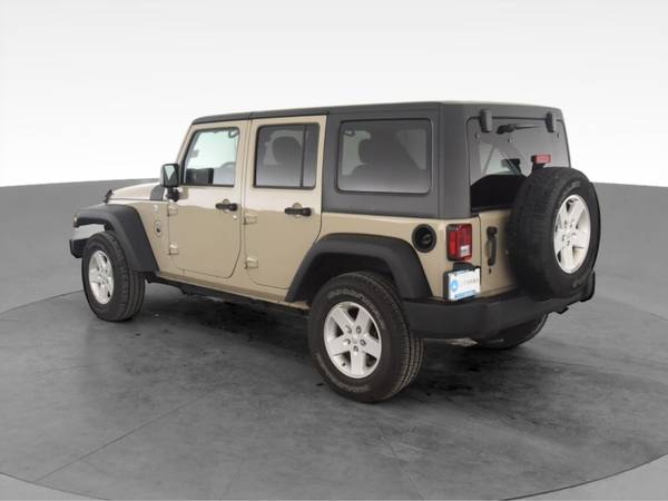 2017 Jeep Wrangler Unlimited Sport S Sport Utility 4D suv Beige - -... for sale in Charleston, WV – photo 7