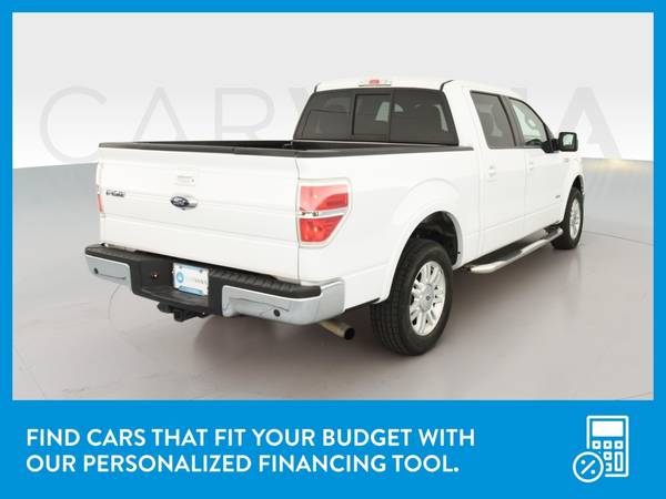 2014 Ford F150 SuperCrew Cab Lariat Pickup 4D 5 1/2 ft pickup White for sale in Corpus Christi, TX – photo 8
