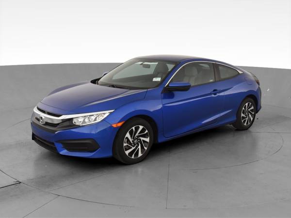 2018 Honda Civic LX Coupe 2D coupe Blue - FINANCE ONLINE - cars &... for sale in Park Ridge, IL – photo 3
