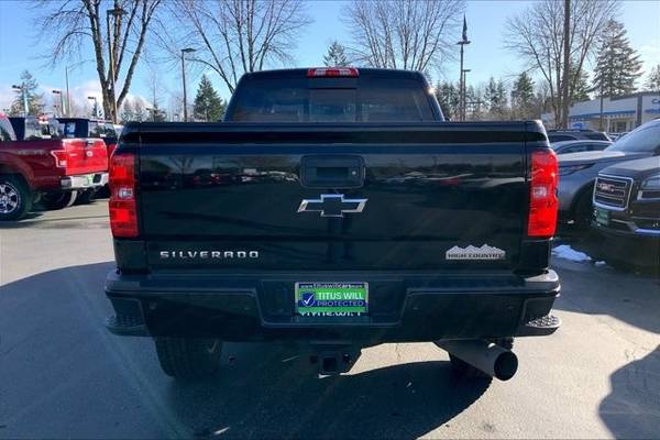 2019 Chevrolet Silverado Diesel 4x4 4WD Chevy High Country TRUCK for sale in Olympia, WA – photo 4
