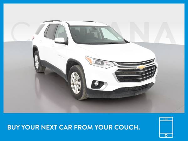 2020 Chevy Chevrolet Traverse LT Sport Utility 4D suv White for sale in Kansas City, MO – photo 12