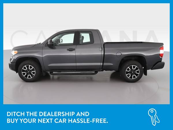2014 Toyota Tundra Double Cab SR Pickup 4D 6 1/2 ft pickup Gray for sale in Boston, MA – photo 4