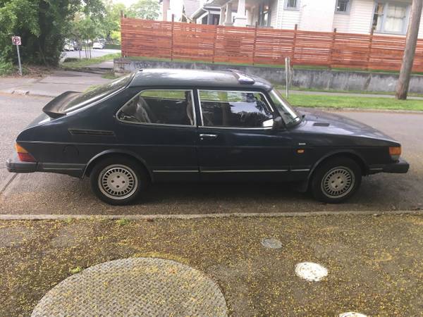 86 Saab 900 non-turbo square nose navy blue collectors edition for sale in Seattle, WA – photo 11