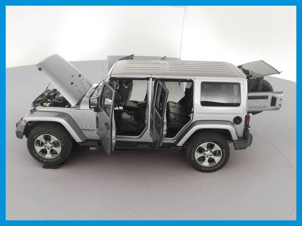 2017 Jeep Wrangler Unlimited Sahara Sport Utility 4D suv Silver for sale in Scranton, PA – photo 16