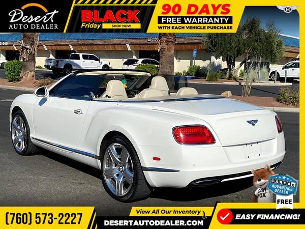 2014 Bentley Continental GT Convertible that's east on the budget -... for sale in Palm Desert , CA – photo 4