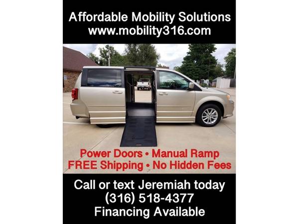 2014 Dodge Grand Caravan SXT 59k Wheelchair Mobility Handicap ADA... for sale in Wichita, UT