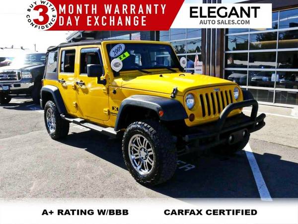 2009 Jeep Wrangler Unlimited SUPER CLEAN LOW MILES 4X4 V6 AUTOMATIC SU for sale in Beaverton, OR – photo 4