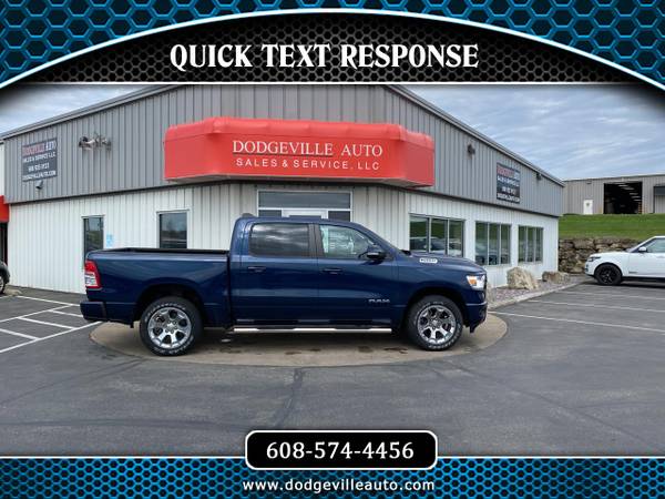 2019 RAM 1500 Big Horn/Lone Star 4x4 Crew Cab 57 Box for sale in Dodgeville, WI