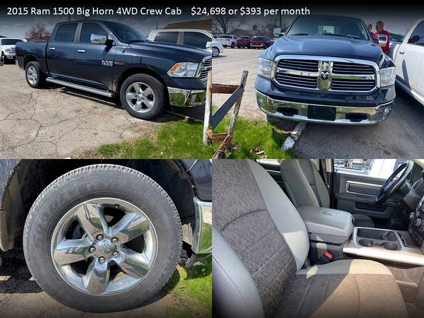 475/mo - 2016 Ram 1500 Big Horn 4WD! 4 WD! 4-WD! EcoDiesel! Crew Cab for sale in Chelsea, MI – photo 20