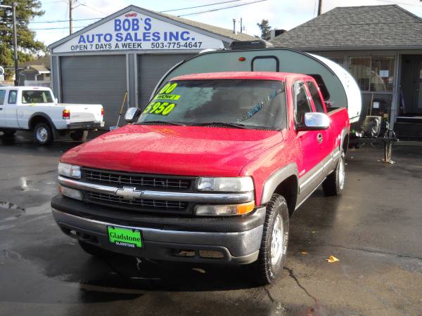 2000 Chevy Silverado 1500 Z71 Ext Cab...4X4 - cars & trucks - by... for sale in Portland, OR – photo 3