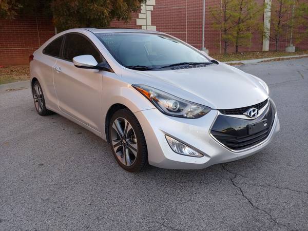 2014 HYUNDAI ELANTRA COUPE LEATHER! NAV! 1 OWNER! MUST SEE! WONT... for sale in Norman, TX – photo 2