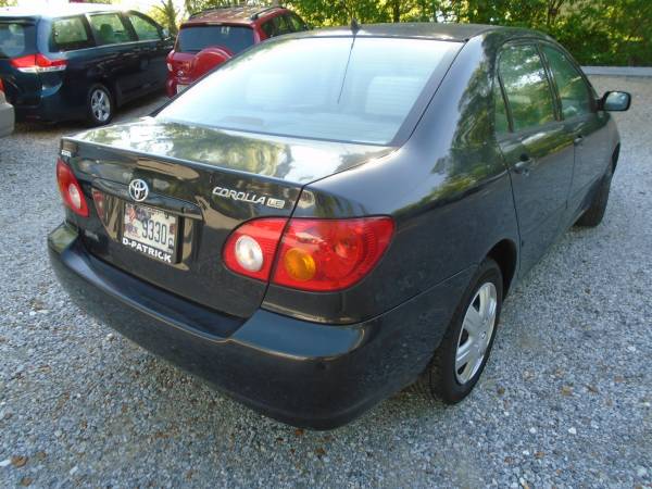 2003 Toyota Corolla LE 40 MPG ( 16 ) Toyota s on SITE - cars & for sale in Hickory, TN – photo 10