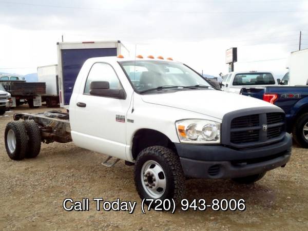 2007 Dodge Ram 3500 Regular Cab 4WD Cab and Chassis 84 inch CA for sale in Broomfield, CO