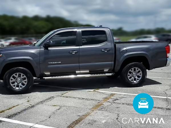 2017 Toyota Tacoma Double Cab SR5 Pickup 4D 5 ft pickup Gray -... for sale in Savannah, GA – photo 4