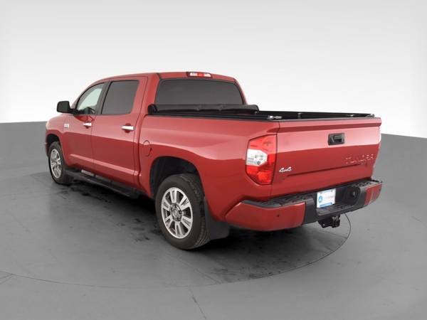 2014 Toyota Tundra CrewMax Platinum Pickup 4D 5 1/2 ft pickup Red for sale in Other, OR – photo 7
