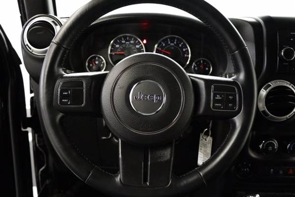 TOUGH Black WRANGLER 2015 Jeep Unlimited Rubicon 4X4 4WD HARD for sale in clinton, OK – photo 9