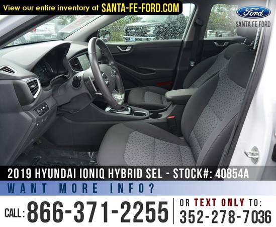 2019 Hyundai Ioniq Hybrid SEL Camera - Cruise - Push To for sale in Alachua, FL – photo 14
