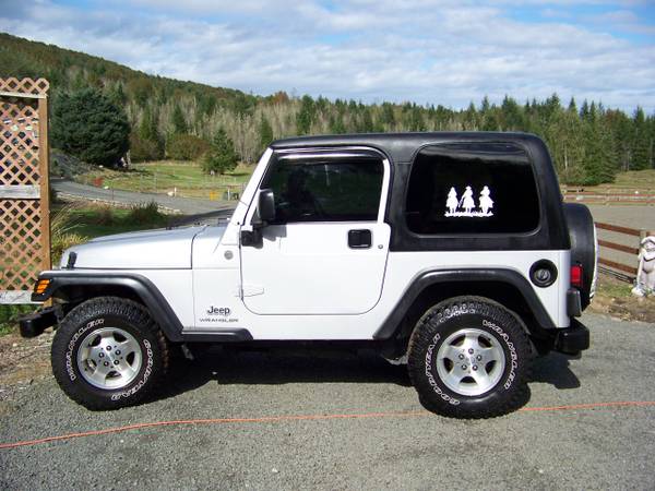 2005 JEEP WRANGLER RHD 4WD - cars & trucks - by owner - vehicle... for sale in Quilcene, WA – photo 2