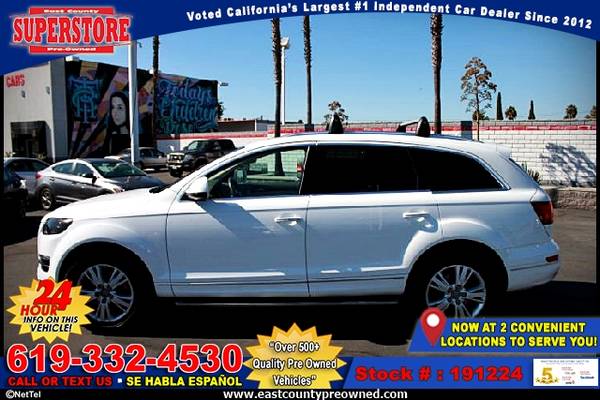 2011 AUDI Q7 QUATTRO SUV-EZ FINANCING-LOW DOWN! for sale in El Cajon, CA – photo 5