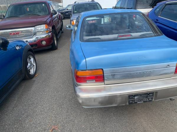 1995 corolla - cars & trucks - by owner - vehicle automotive sale for sale in Dedham, RI – photo 2