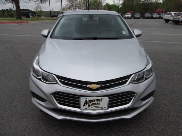 2017 Chevy Chevrolet Cruze LS sedan Silver Ice Metallic - cars & for sale in Fayetteville, AR – photo 2