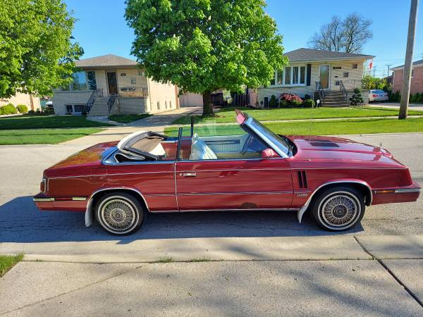 1985 dodge 600 convertible low miles one owner 4200 for sale in Burbank, IL – photo 5