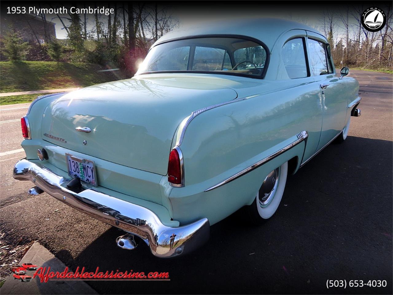 1953 Plymouth Cambridge for sale in Gladstone, OR – photo 27