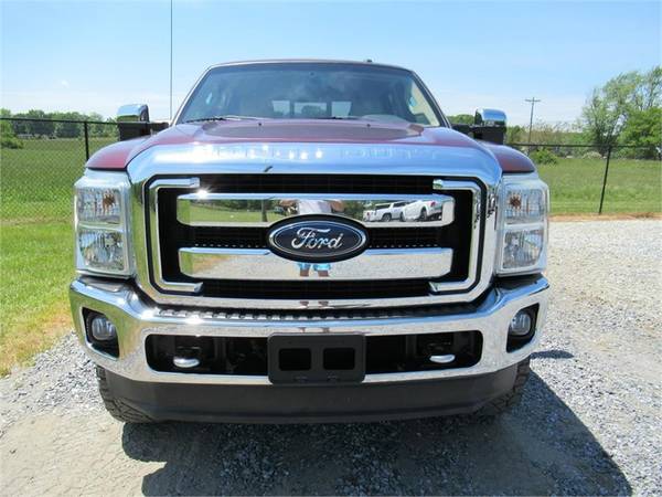 2012 FORD F250 SUPER DUTY LARIAT, Burgundy APPLY ONLINE for sale in Summerfield, SC – photo 19