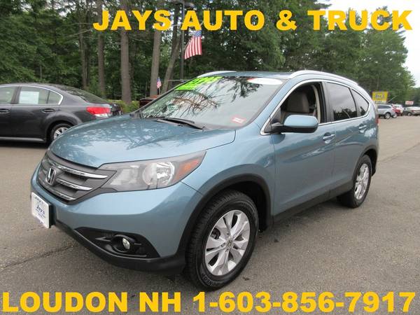 2014 HONDA CR-V EX-L AWD ONLY 91K 1 OWNER WITH CERTIFIED WARRANTY for sale in LOUDON, ME