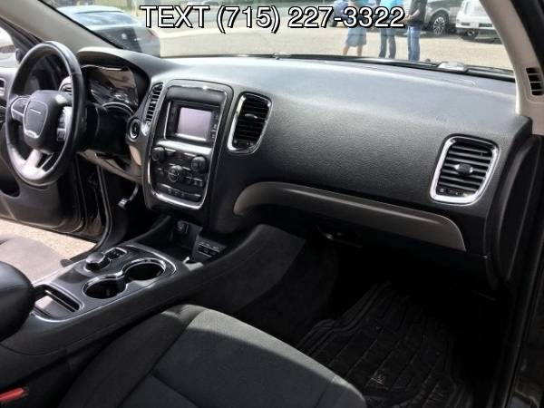 2015 DODGE DURANGO SXT CALL/TEXT D for sale in Somerset, WI – photo 16