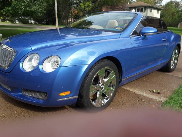 2007 Bentley Continental GT AWD Convertable for sale in MOLINE, IA