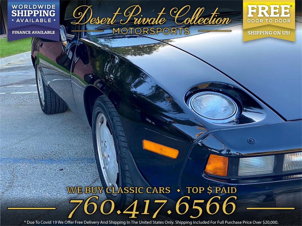 1986 Porsche 928S for sale in Palm Desert , CA – photo 3