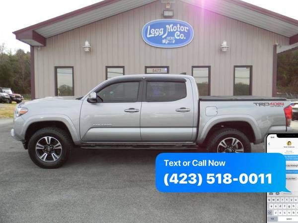 2016 TOYOTA TACOMA DOUBLE CAB - EZ FINANCING AVAILABLE! - cars &... for sale in Piney Flats, TN