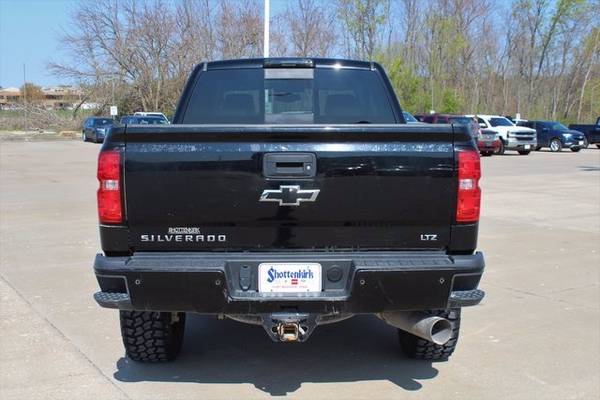 2018 Chevy Chevrolet Silverado 2500HD LTZ pickup Black - cars & for sale in Fort Madison, IA – photo 8