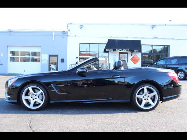2013 Mercedes-Benz SL-Class 2dr Roadster SL 550 Black on Black for sale in Plaistow, MA