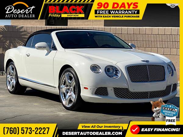 2014 Bentley Continental GT Convertible that's east on the budget -... for sale in Palm Desert , CA – photo 11