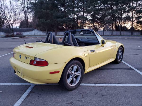 2000 BMW Z3 5 speed rare dakar yellow with only 58k miles! - cars & for sale in Boise, ID – photo 11