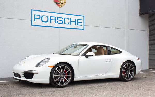 2013 Porsche 911 CARRERA S WHITE - - by dealer for sale in Houston, TX – photo 3