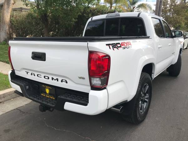 2016 Toyota / Tacoma / TRD Sport 4x4 / White / 1 Owner/ Must See -... for sale in Los Angeles, CA – photo 7