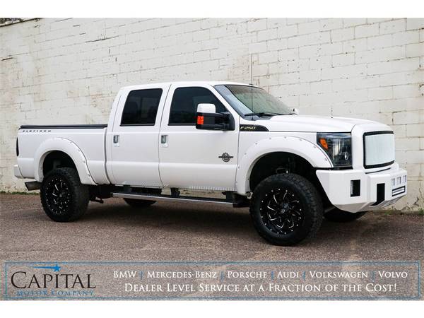 16 Ford F-250 Platinum 4x4 DIESEL! Lifted w/Luxury Interior! - cars for sale in Eau Claire, WI – photo 8