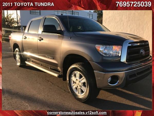 2011 TOYOTA TUNDRA CREWMAX SR5 - cars & trucks - by dealer - vehicle... for sale in Flowood, MS – photo 3