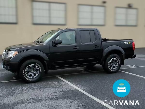 2018 Nissan Frontier Crew Cab PRO-4X Pickup 4D 5 ft pickup Black - -... for sale in Bronx, NY – photo 4